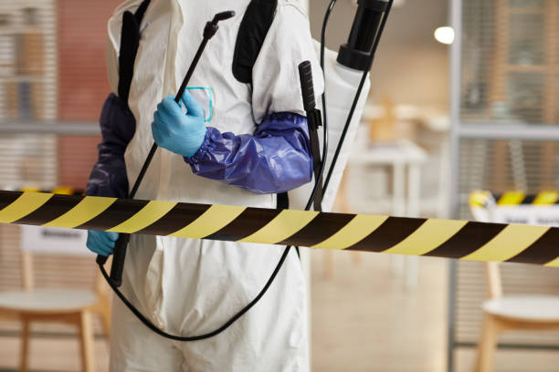 Professional Unattended Death Cleanup technician working in Perrysville, IN